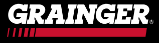 Grainger logo: white
