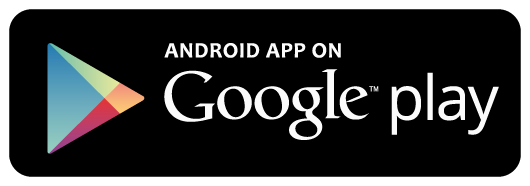 Black “Android app on Google Play” badge with multicolor play icon and white text
