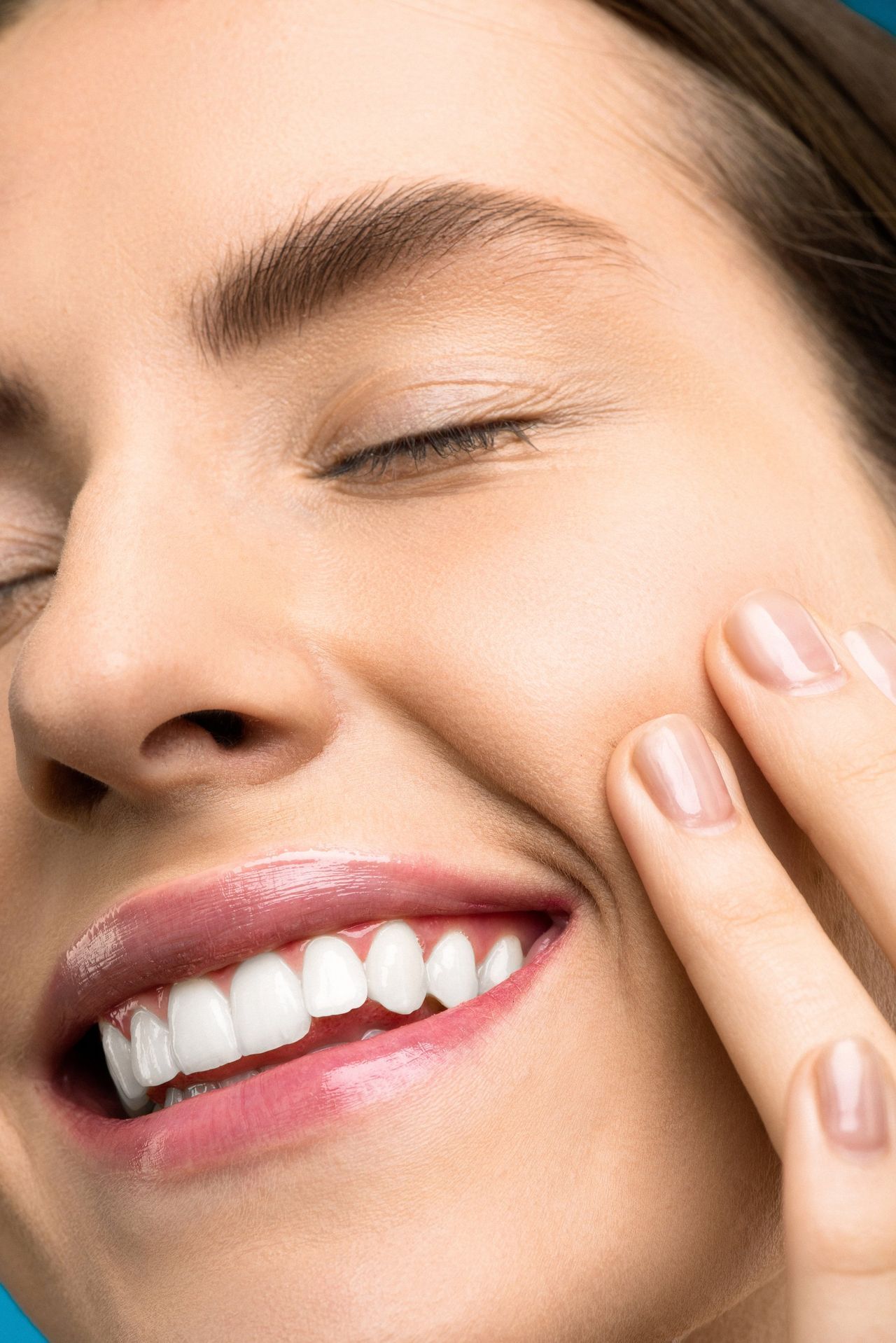 Girl smiling