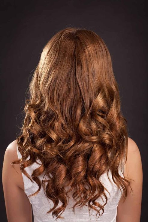 capelli lunghi punte mosse