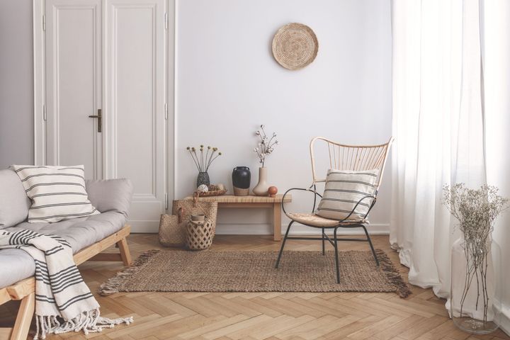 Interno di edificio residenziale decorato