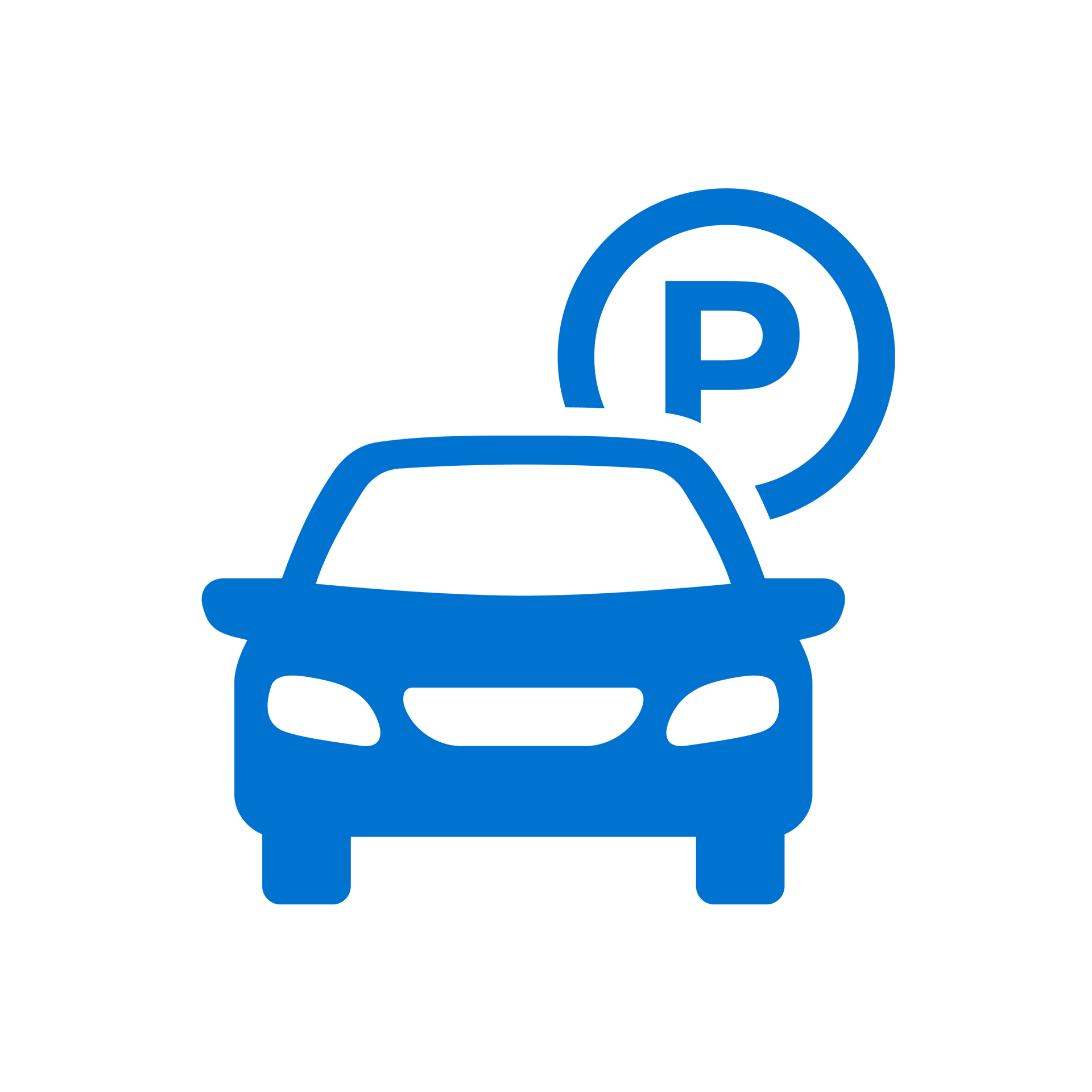 Estacionamento fechado cortesia