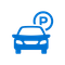 Estacionamento fechado cortesia
