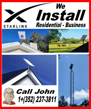 A flyer for a company called we install residential business