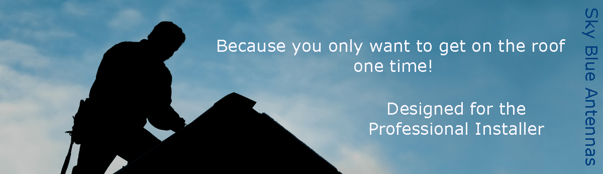 A silhouette of a man on top of a roof with the words 