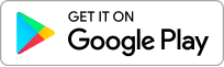 A get it on google play button on a white background.