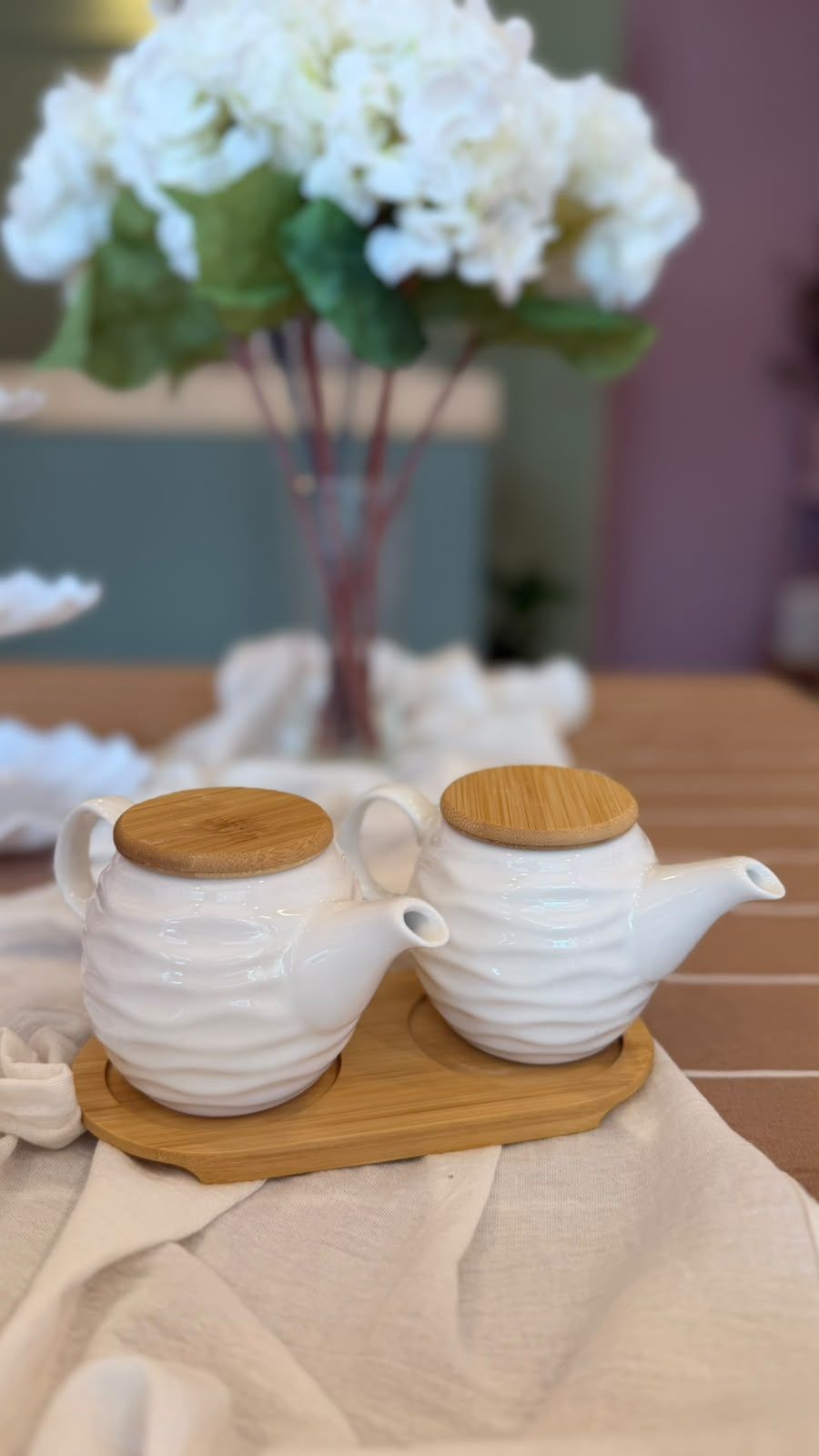 tetera+lechera de ceramica