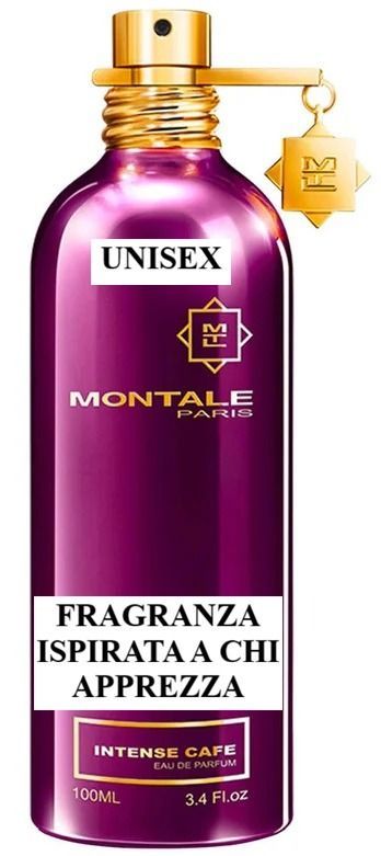 Purple Montale perfume bottle with gold cap and label, marked “UNISEX” and “FRAGRANZA ISPIRATA A CHI APPREZZA”