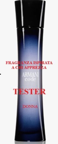Flacone di profumo nero con etichetta