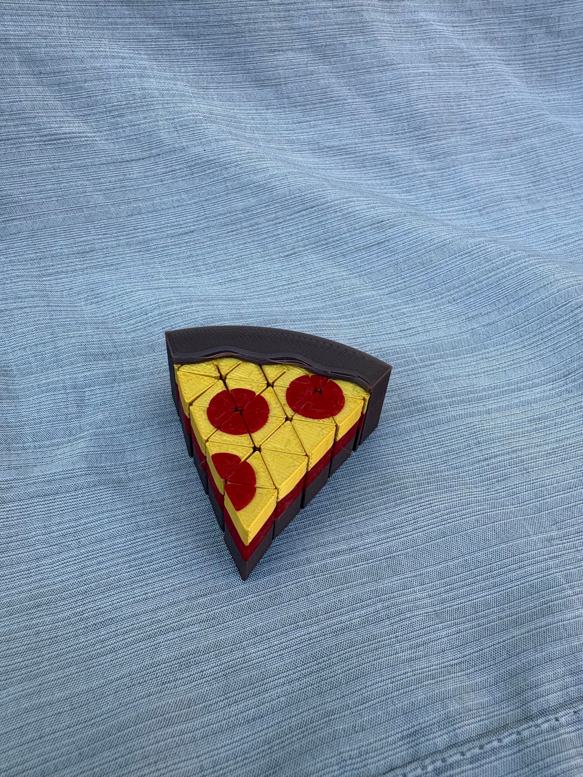 Pixel Pizza Slices Fidget
