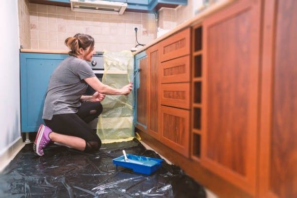 Kitchen cabinet painting service