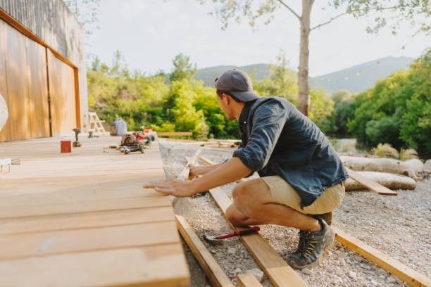 Residential deck restoration service