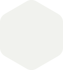 Light gray rounded hexagon.