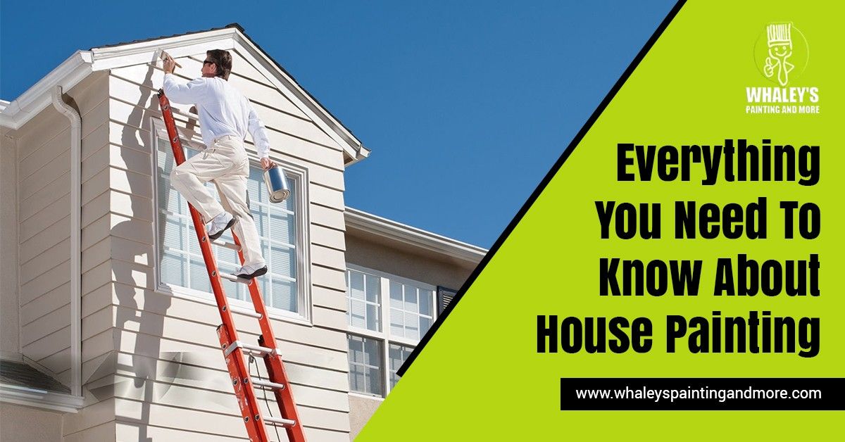 Everything You Need To Know About House Painting
