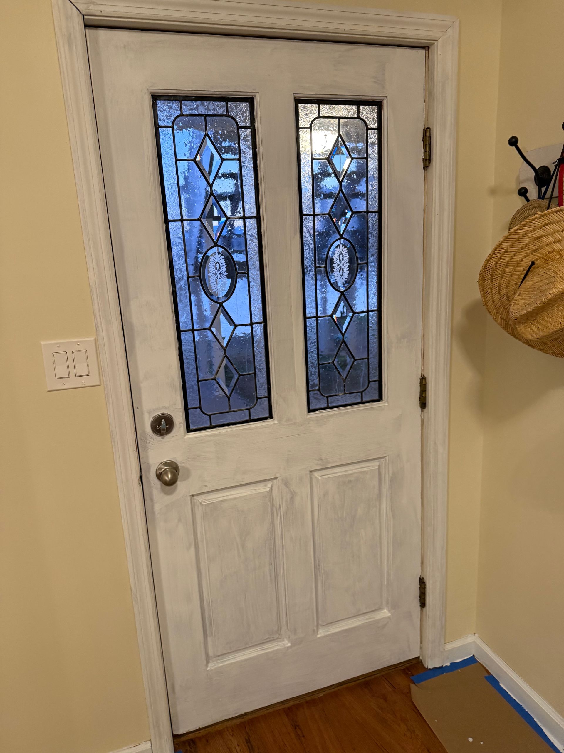 Before door painting by Whaleys Painting and More in Dandridge,TN