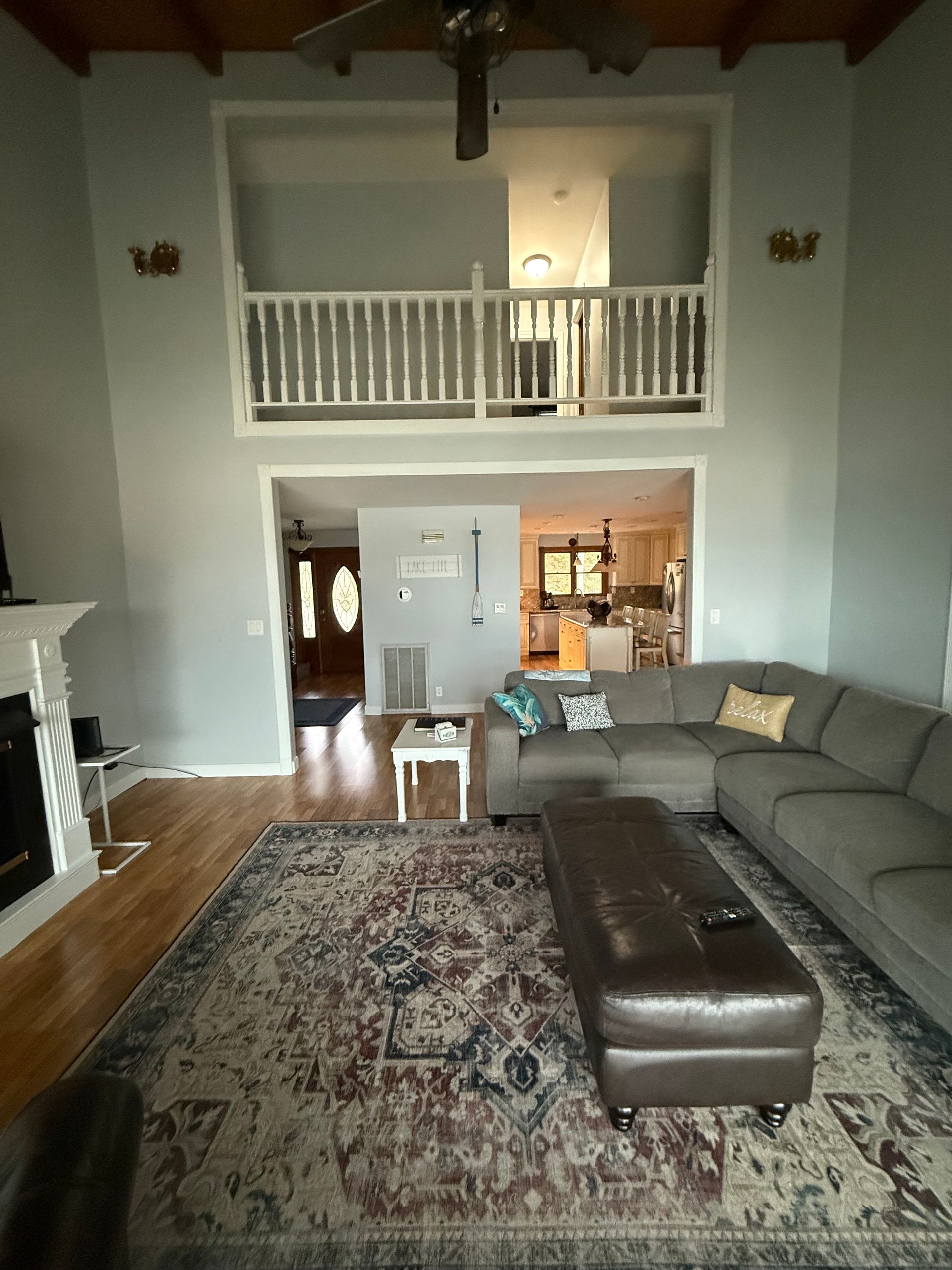 Interior residential painting work