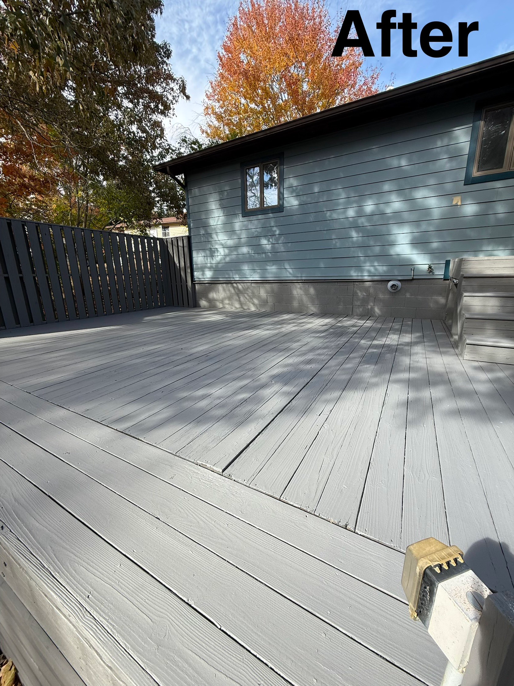 Deck staining by Whaleys Painting and More in Dandridge,TN