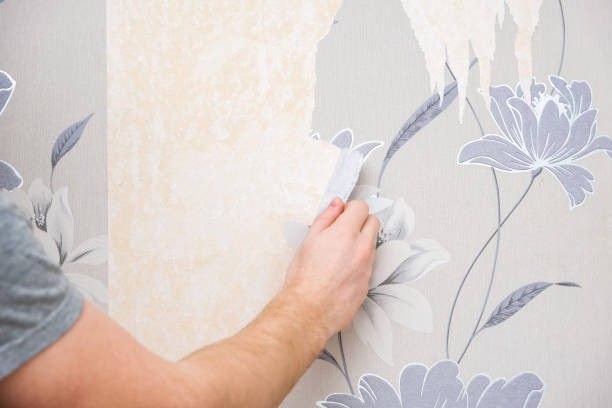 Wallpaper removal and wall preparation service