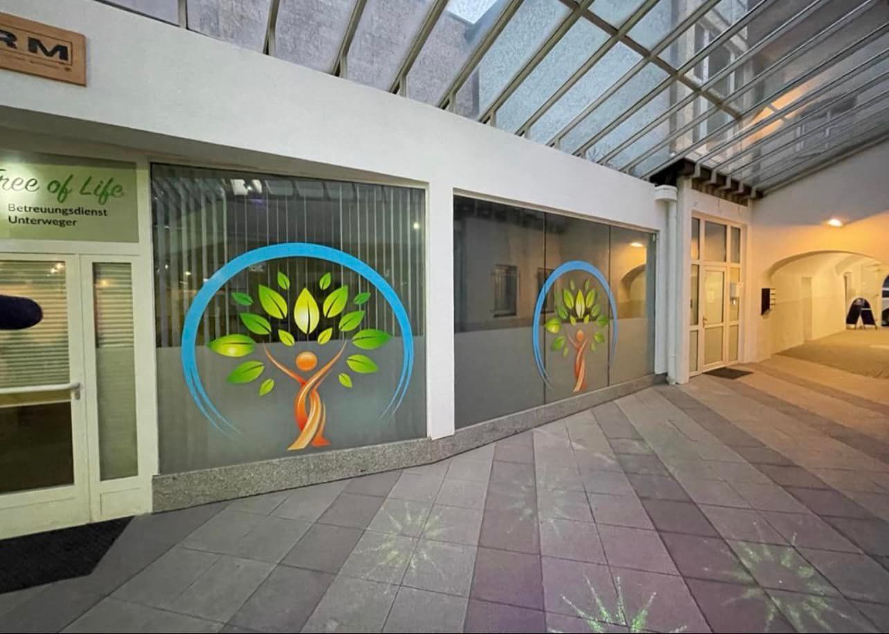 Eingangsbereich Betreuungsdienst Tree of Life