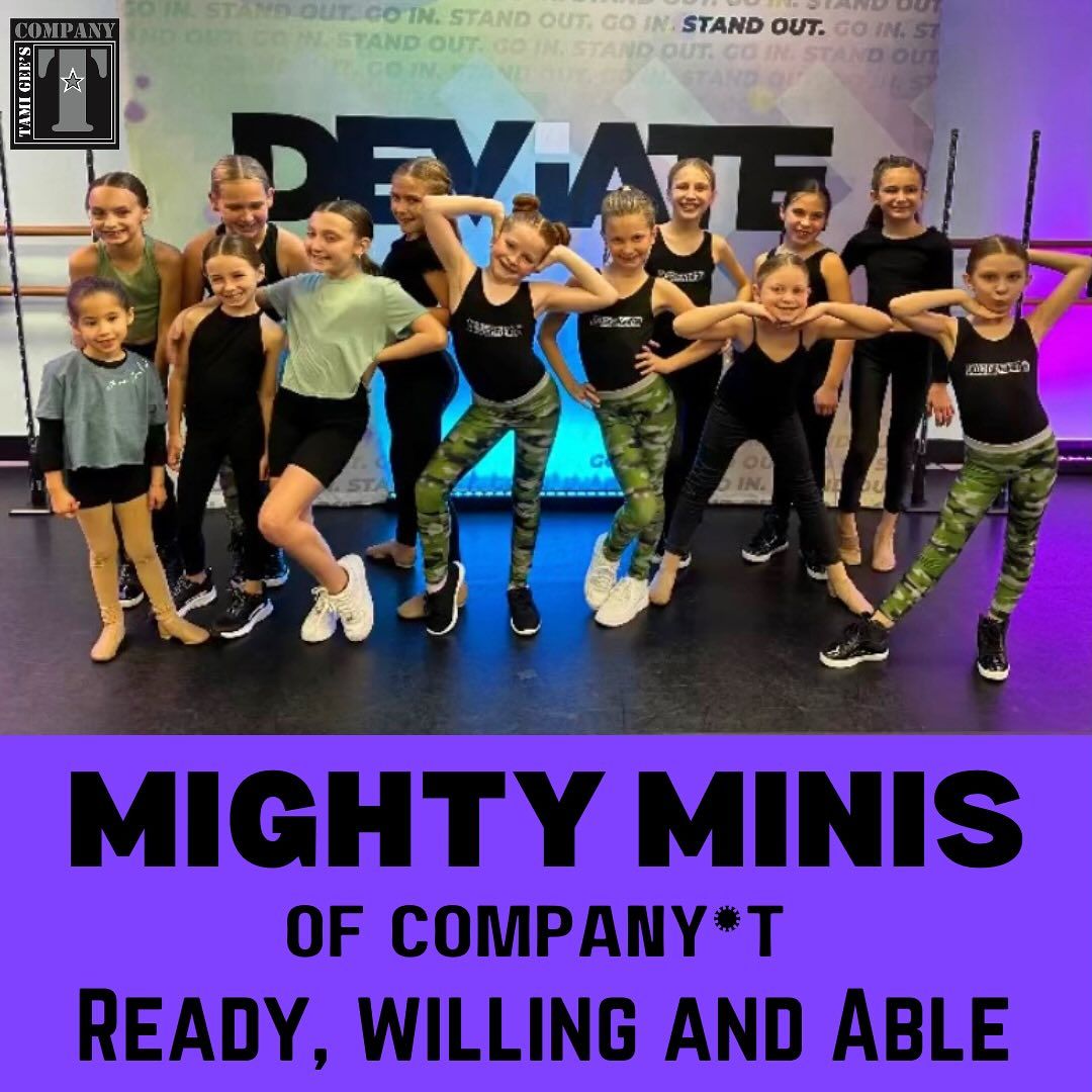 Mighty minis of company t ready willing and able