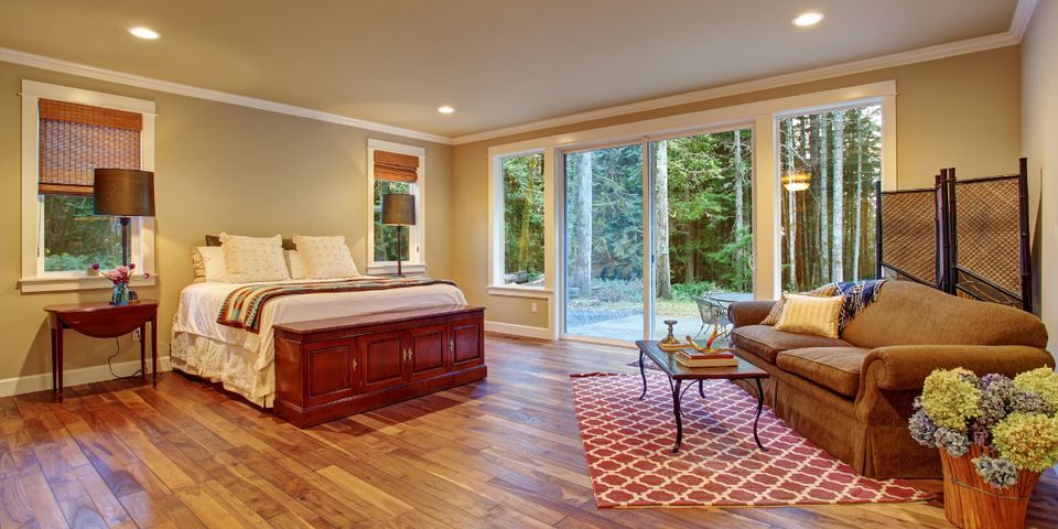 Room With Sliding Window