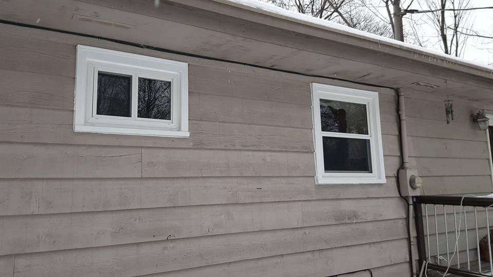 Residential House With New Windows