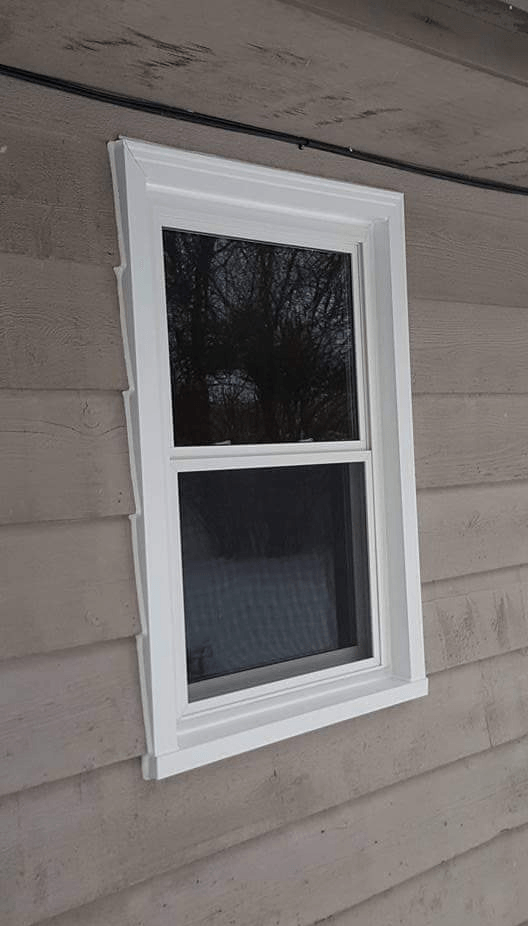 Home Siding With Window