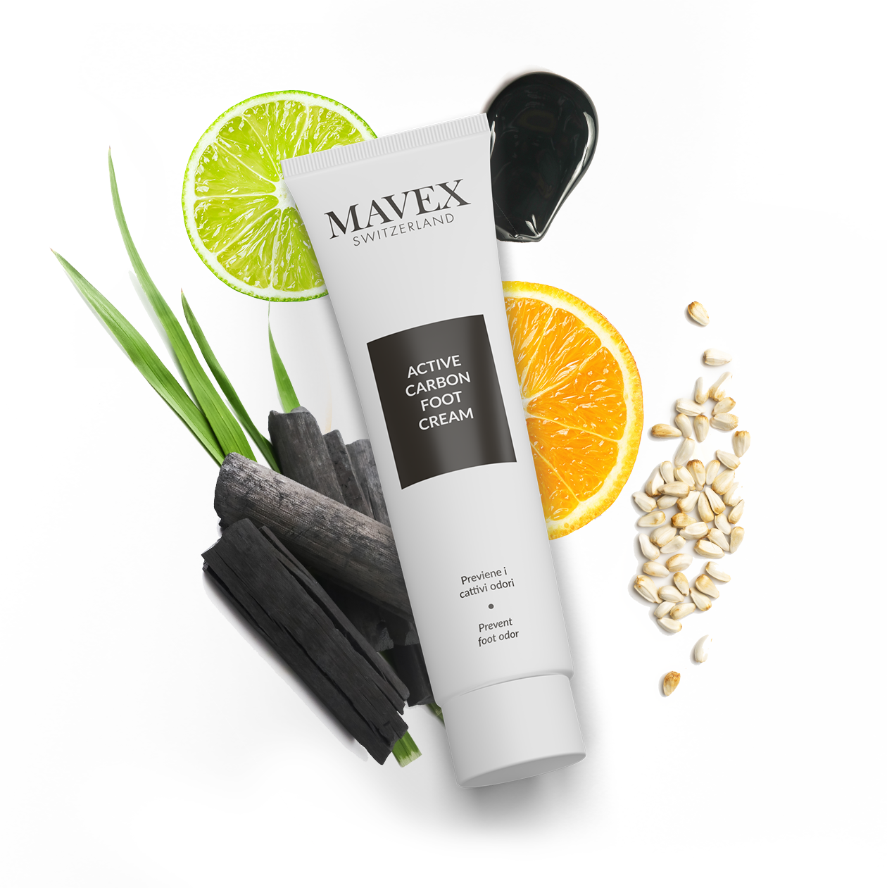Active Carbon Foot Cream Mavex