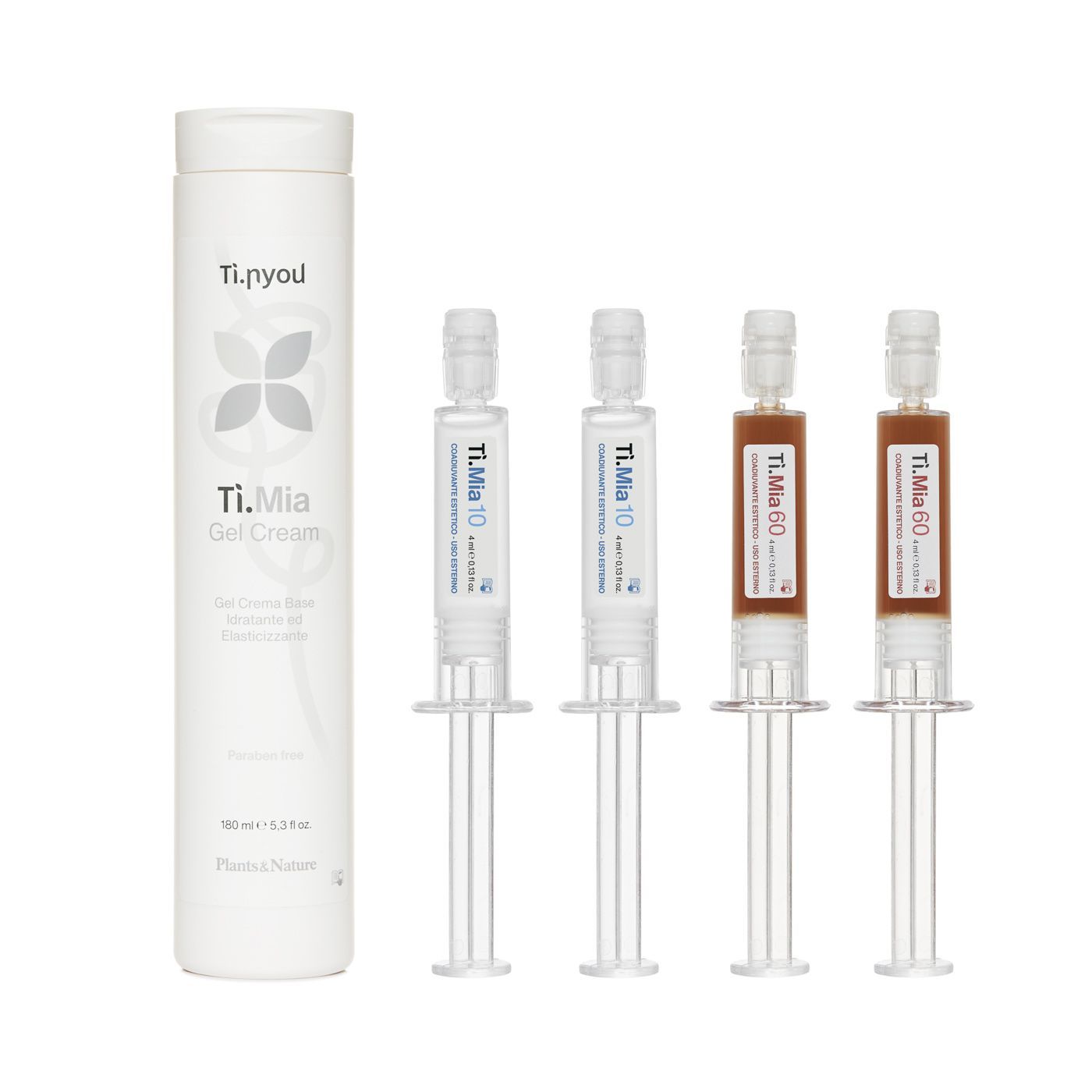 Ti.Mia Gel Cream Set Gambe Gonfie con set di siringhe