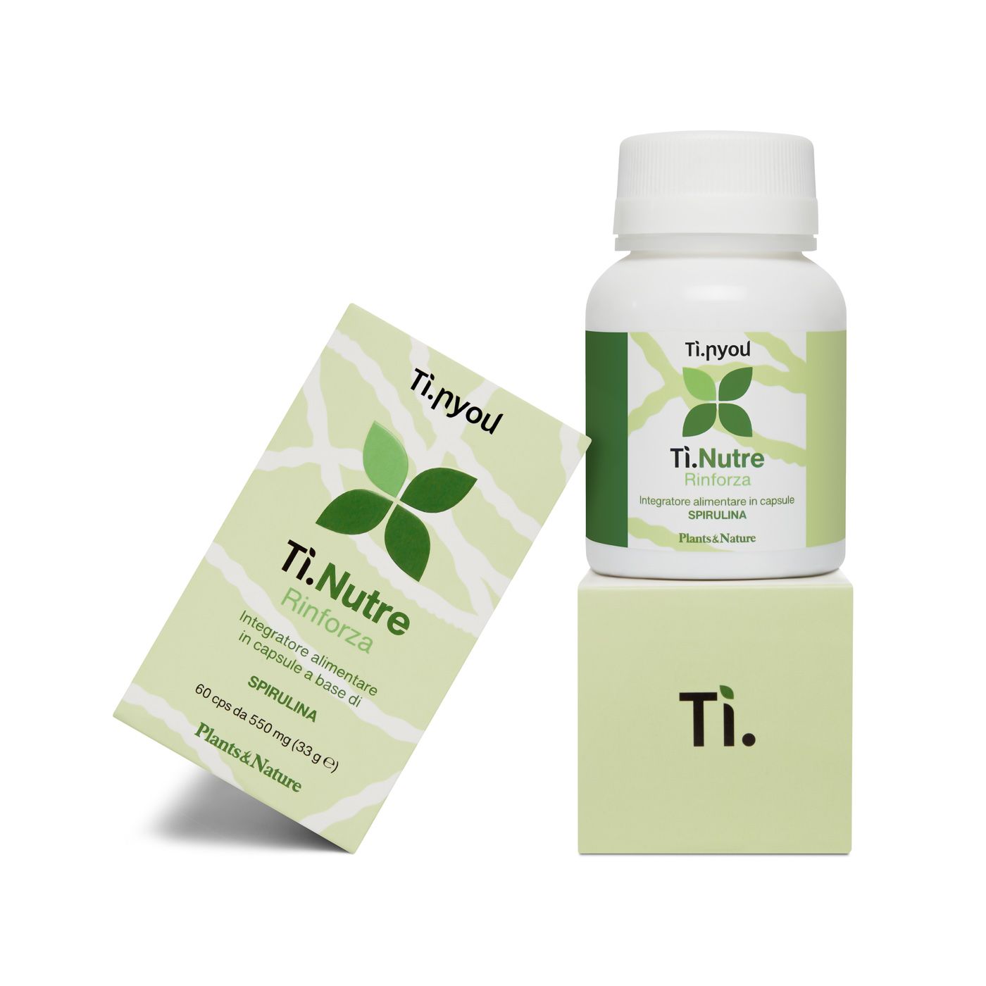 Confezione di Ti.Nutre Rinforza Spirulina