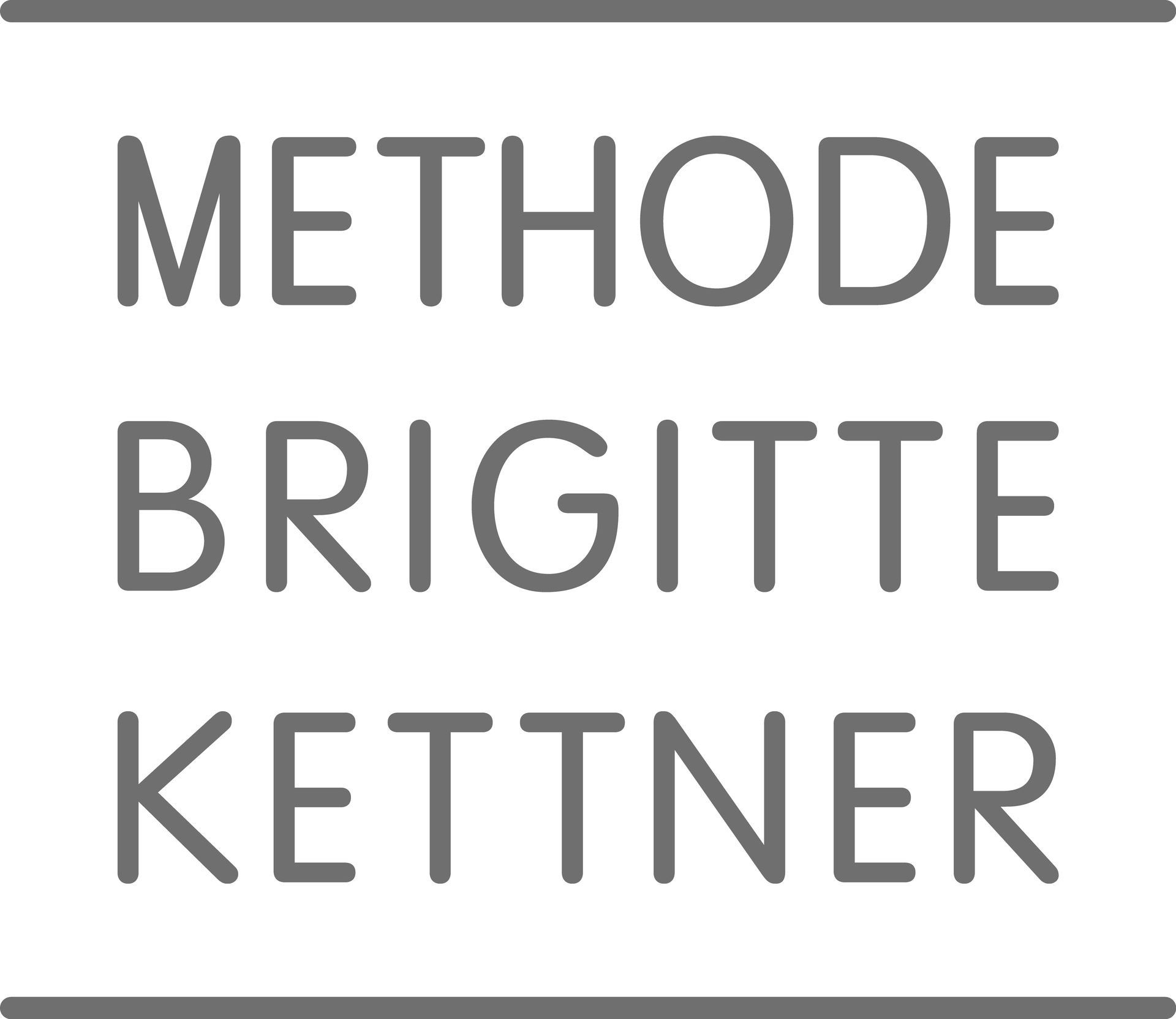logo methode brigitte kettner per trattamenti viso personalizzati logo methode brigitte kettner