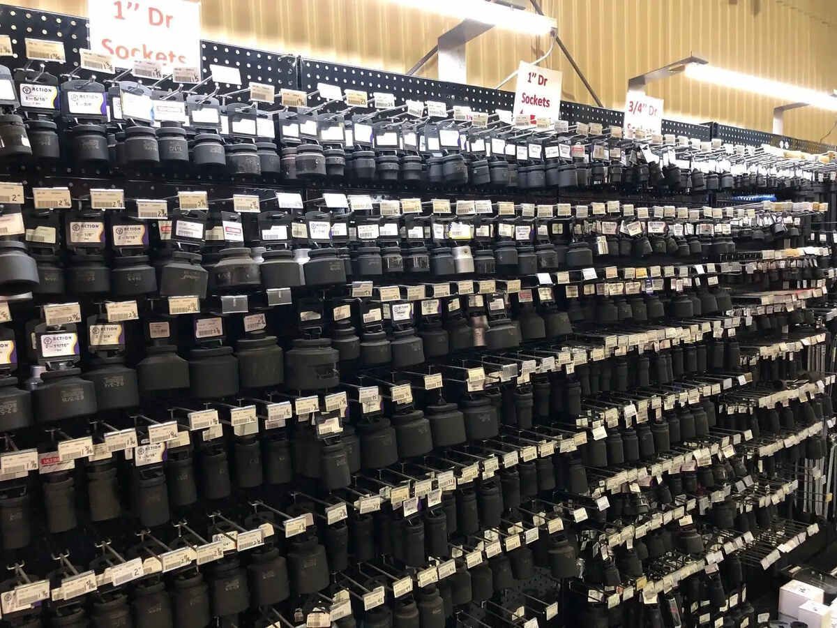 A Warehouse Filled With Lots Of Bottles And Jars — Summerland Tool Supplies In Casino, NSW