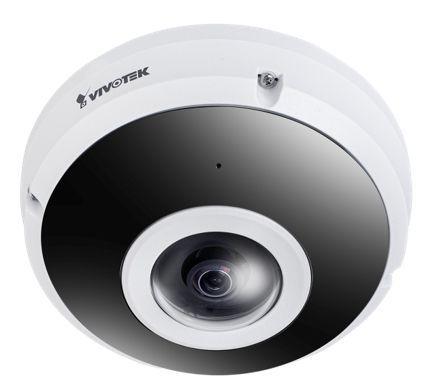 A white and black camera with the word vivotek on it