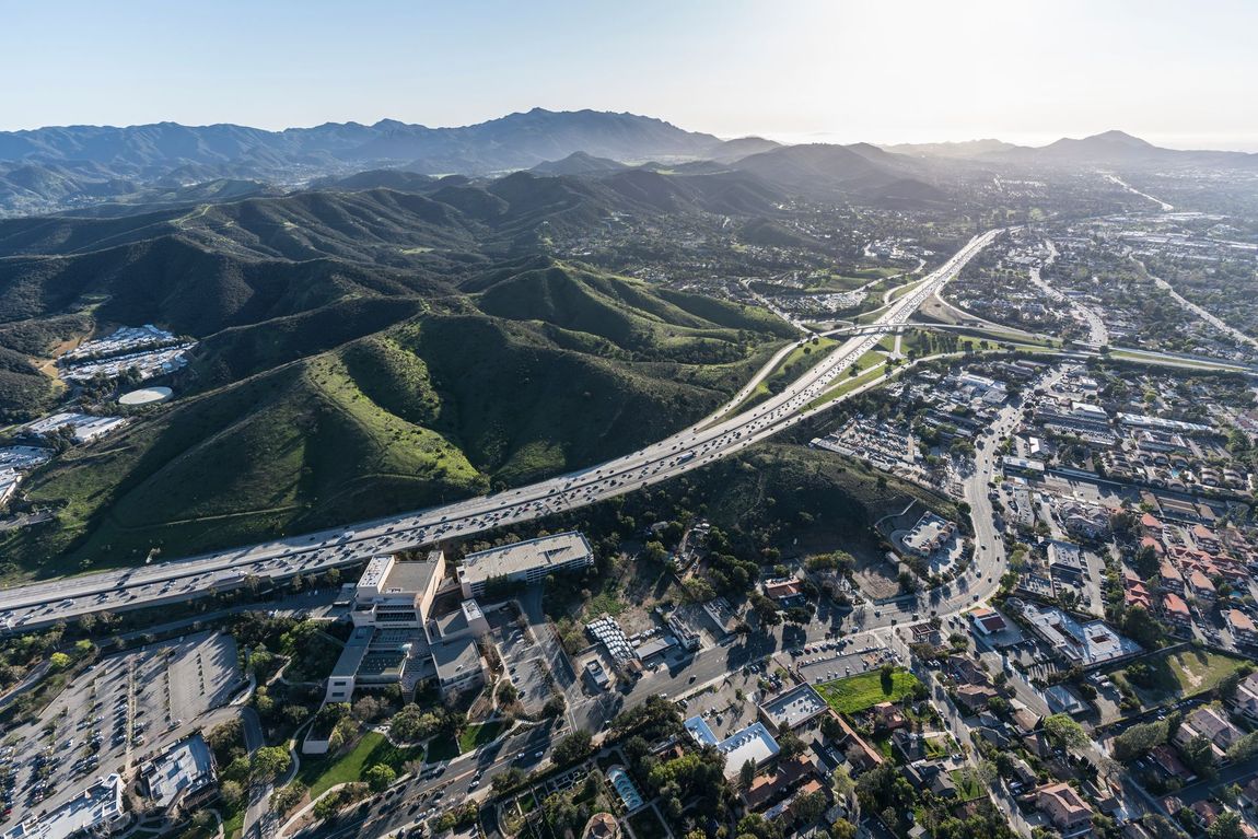 thousand oaks from the sky