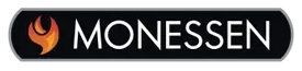 MONEssen logo with an orange flame icon on a black rounded rectangle