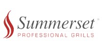 Summerset Professional Grills logo in red and gray on a white background