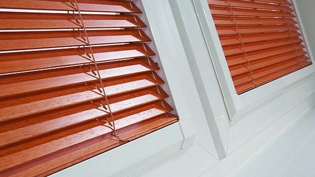 Wooden Blinds near Micklebring