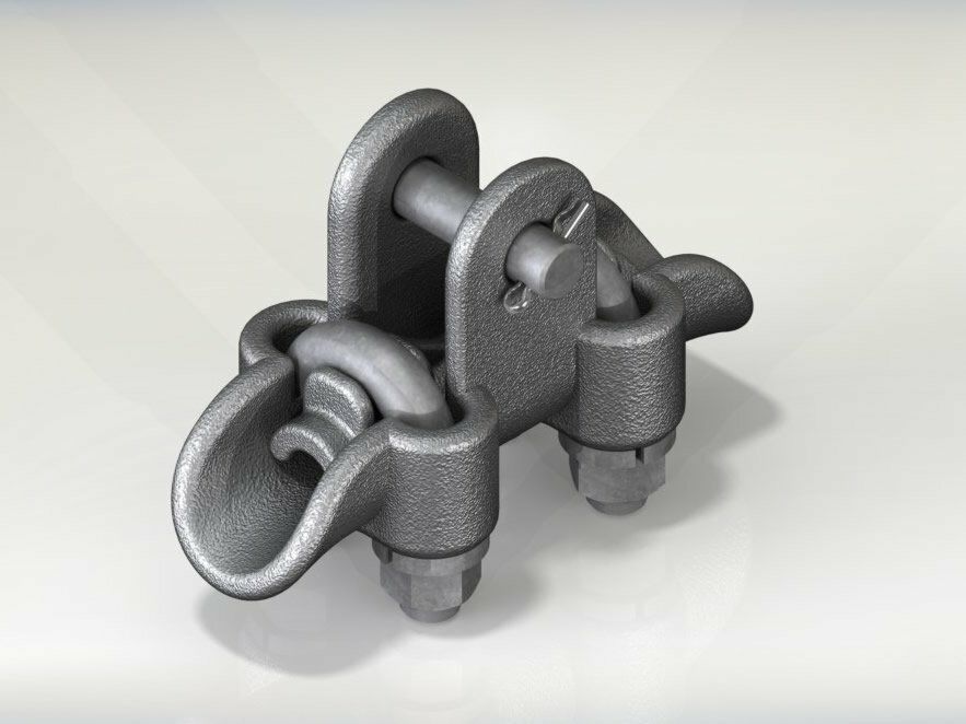 Grapa de suspensión (Suspension Clamp)