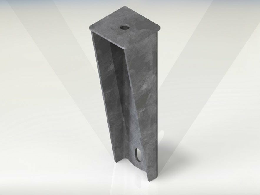 Soporte vertical para aislador tipo poste (Top Pin Brackets)