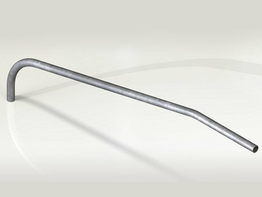 Brazo con longitud horizontal 1,5m para luminarias (Luminaires Arm 1,5m)