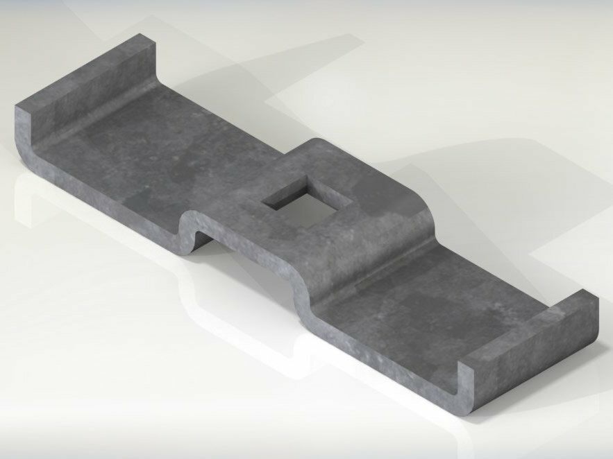 Platina poste hueco (Hollow Post Plate)