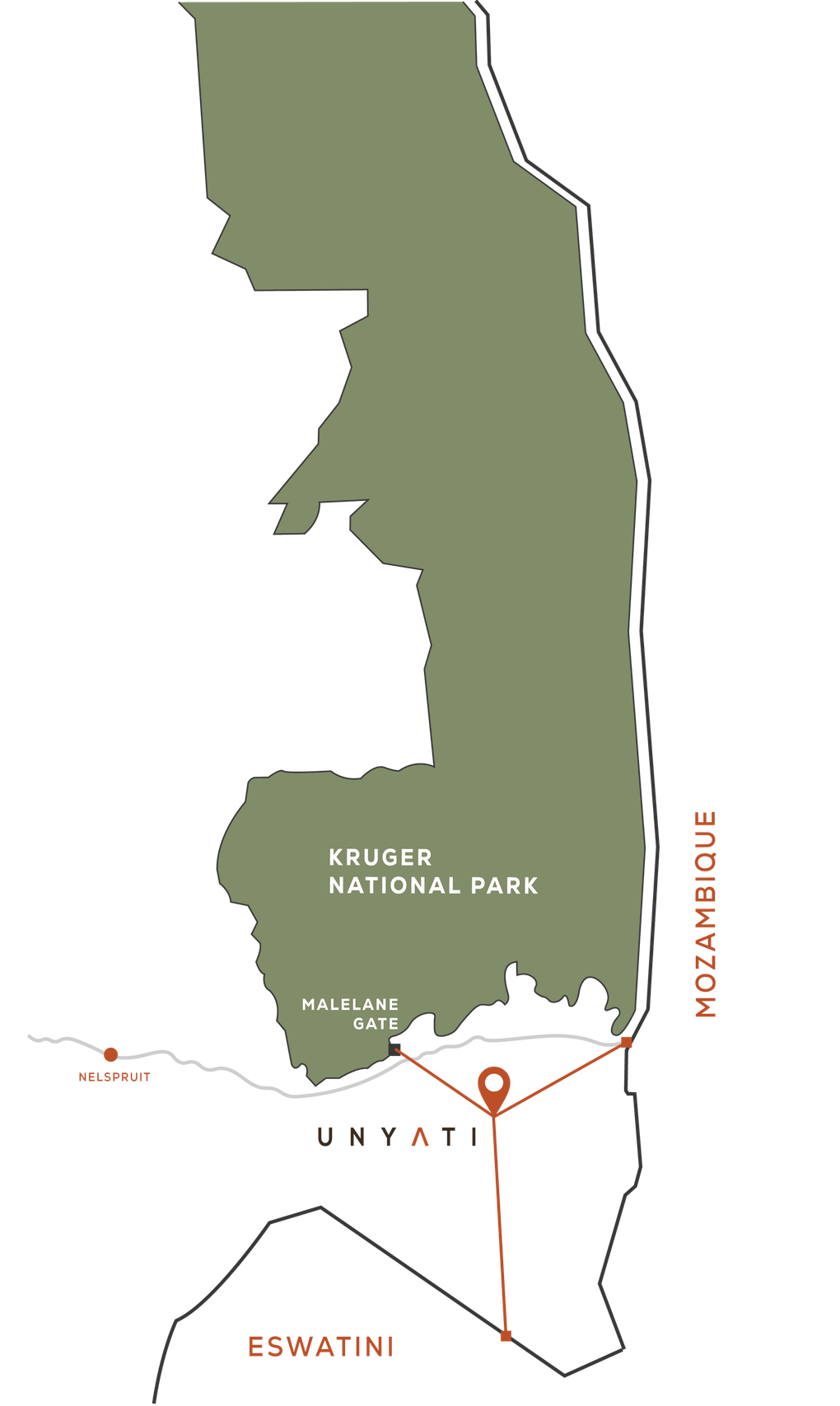 Map highlighting Eswatini and nearby South Africa in green and white with city markers.