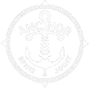 Faint circular anchor emblem with the text &ldquo;ANCHOR&rdquo; and &ldquo;SHINE&rdquo;, in light gray on white background