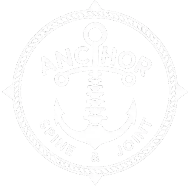 Faint circular anchor emblem with the text &ldquo;ANCHOR&rdquo; and &ldquo;SHINE&rdquo;, in light gray on white background