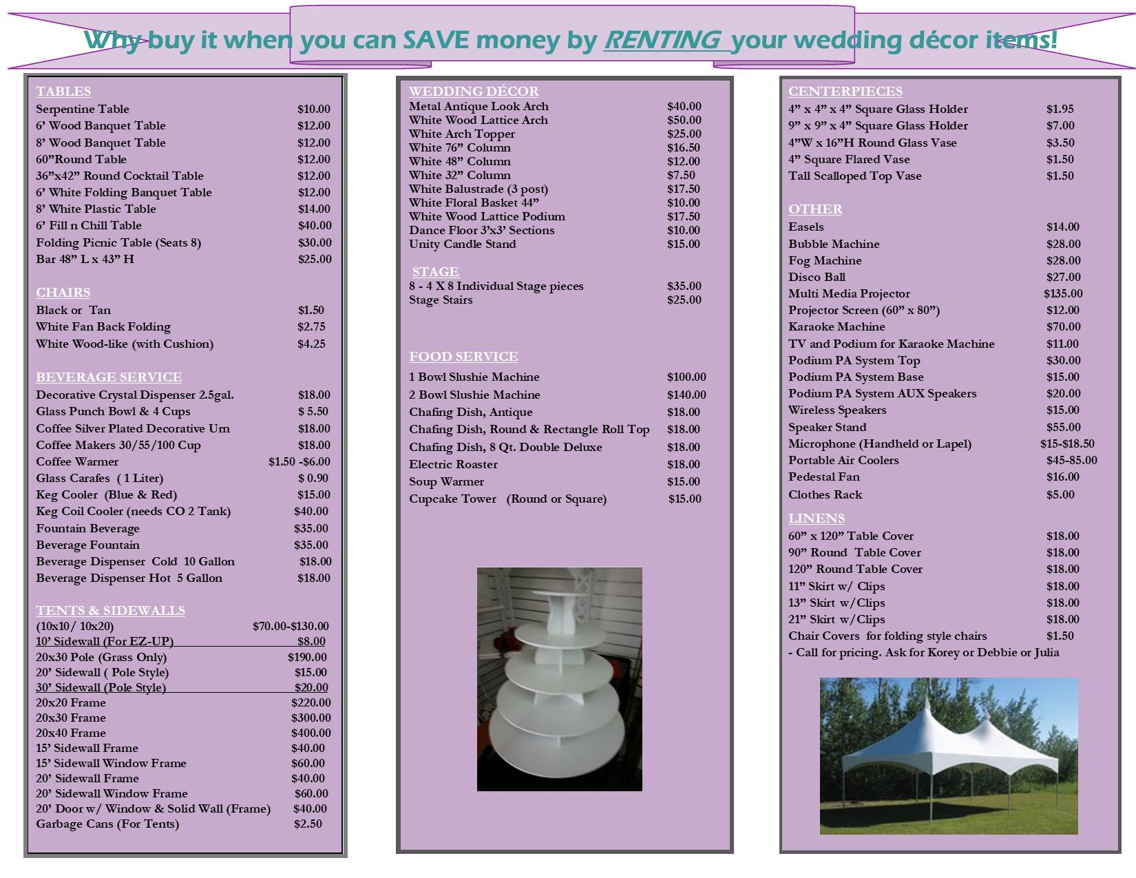 Party & Events Rental Buffalo, MN Klatt True Value Rental