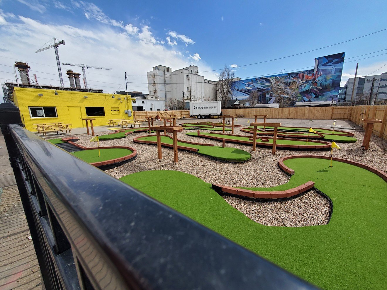 Mini Golf Dive Bar in Denver's RiNo Art District Rino Country Club