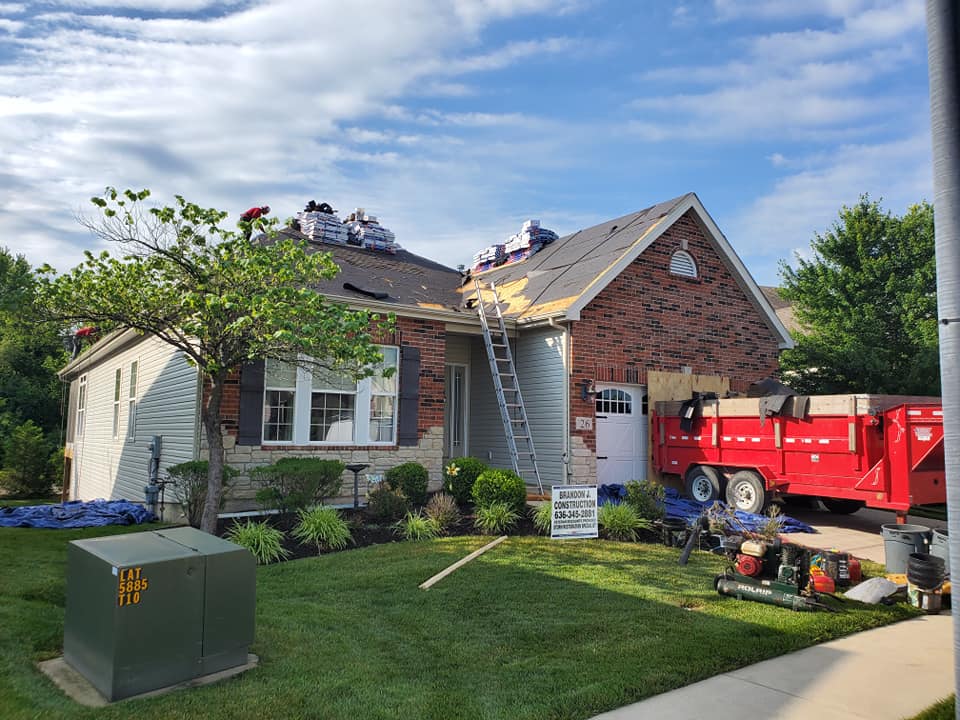 Project Portfolio St. Peters, MO Brandon J Roofing