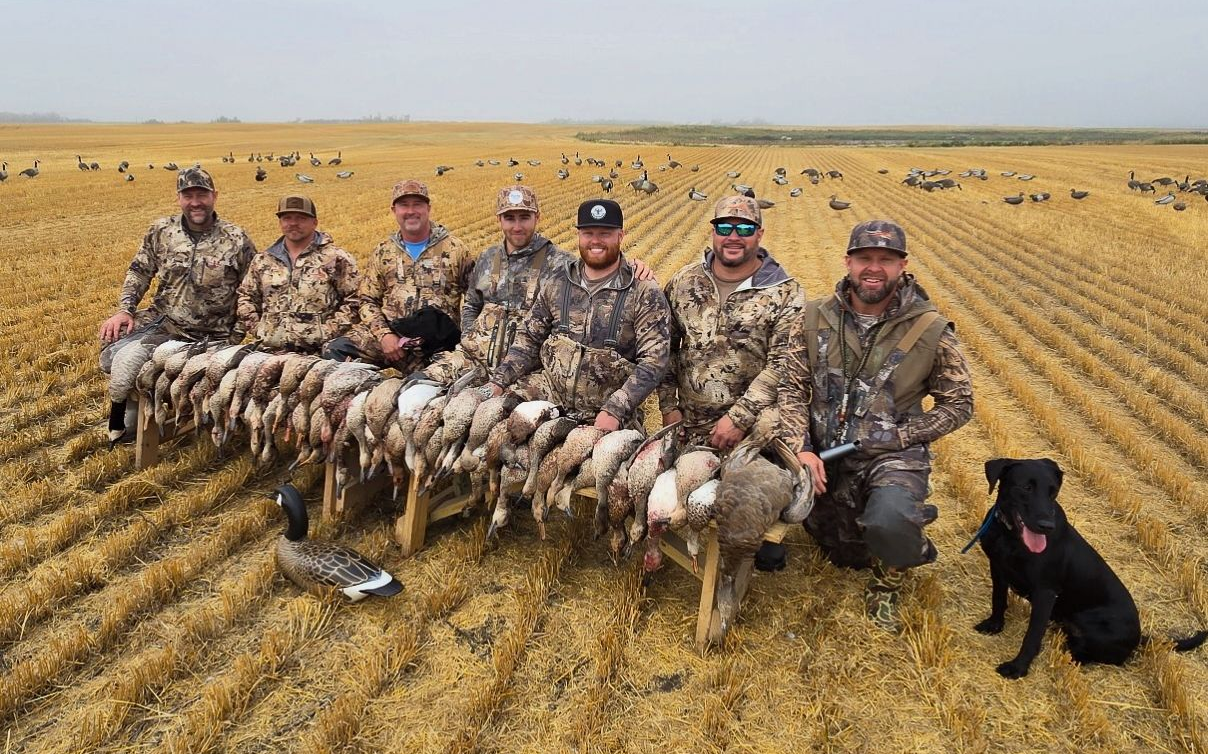 Outfitter for geese in Canada
