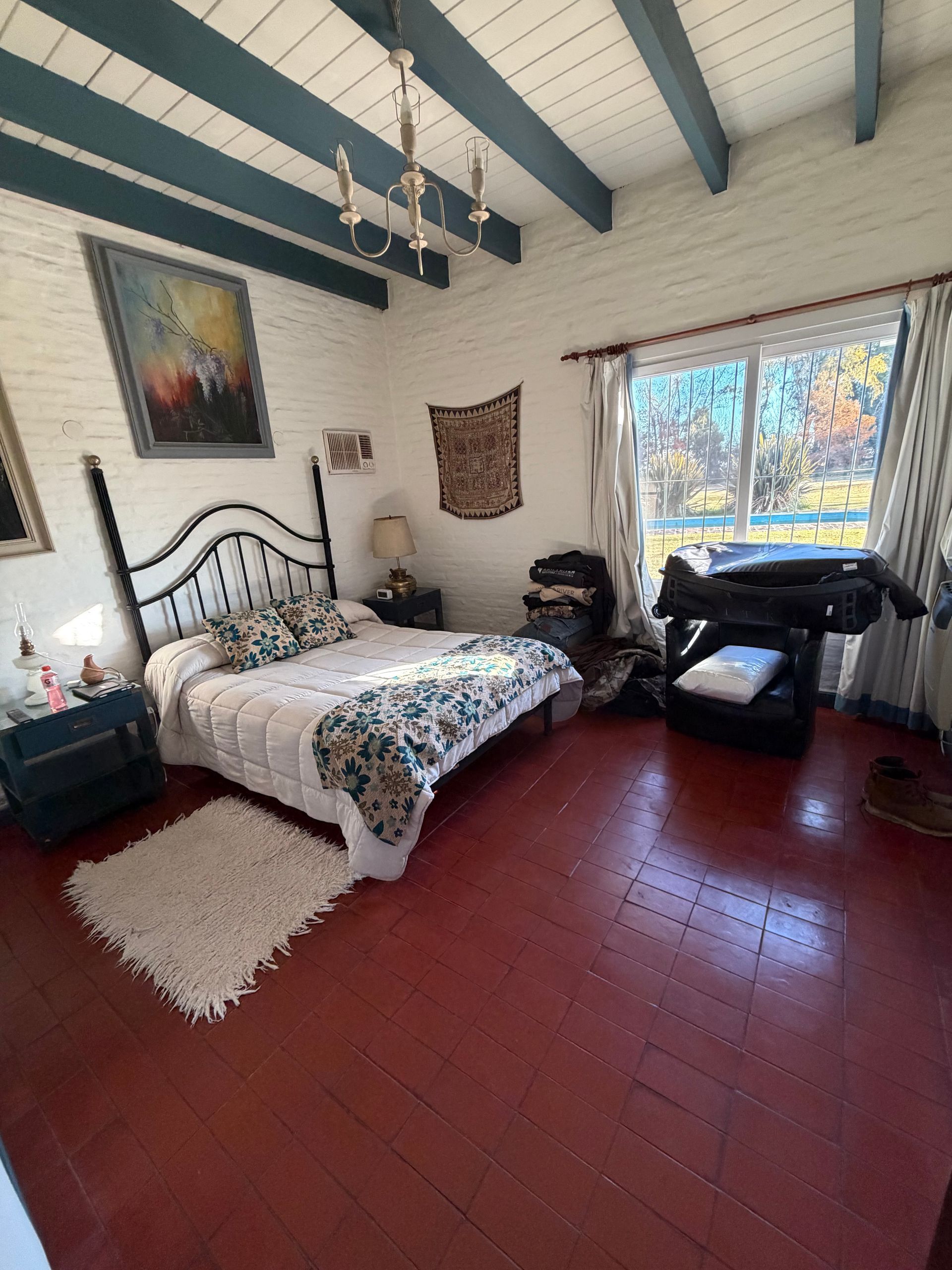 comfortable lodge after the waterfowl hunt