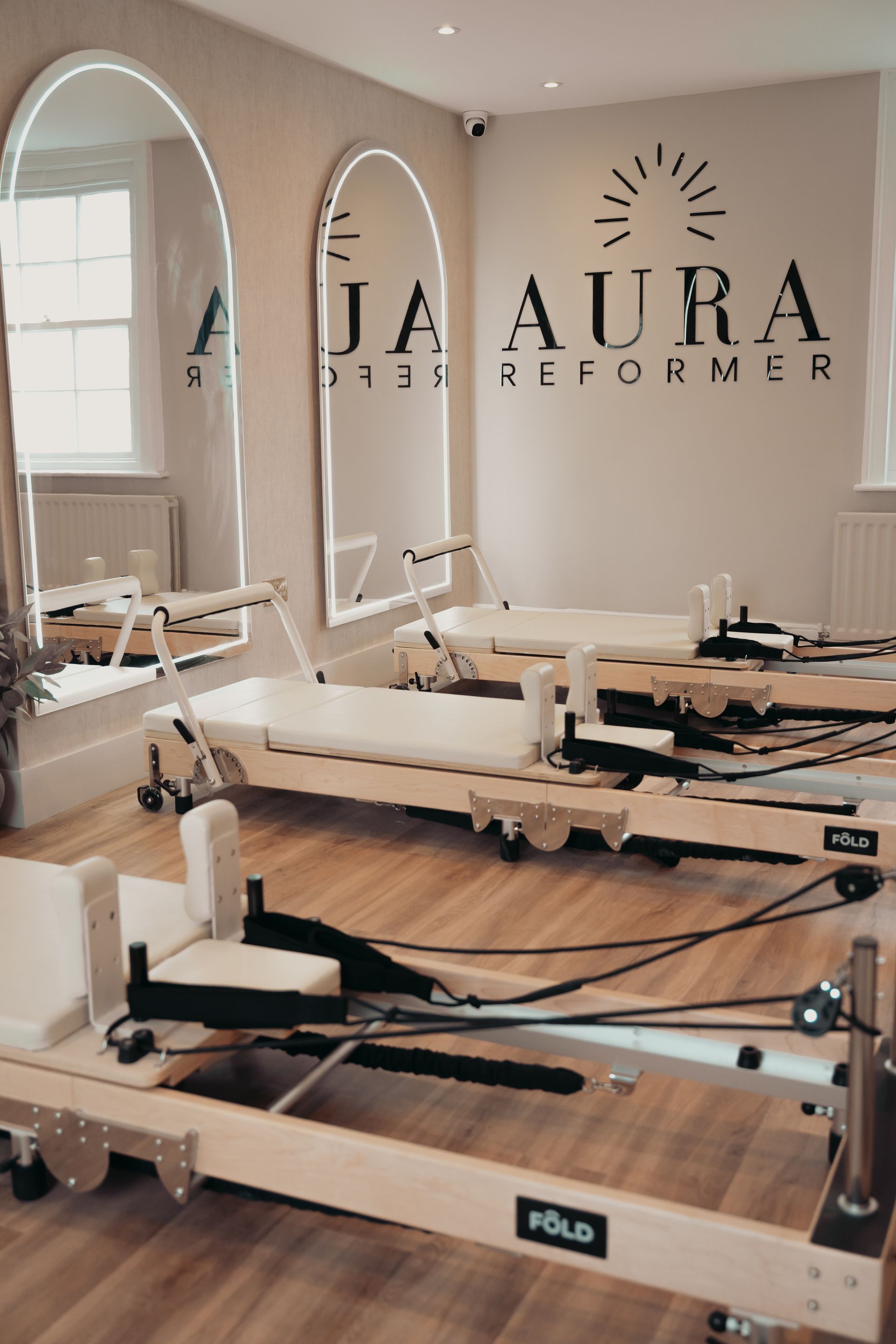 Inside Aura Reformer Pilates